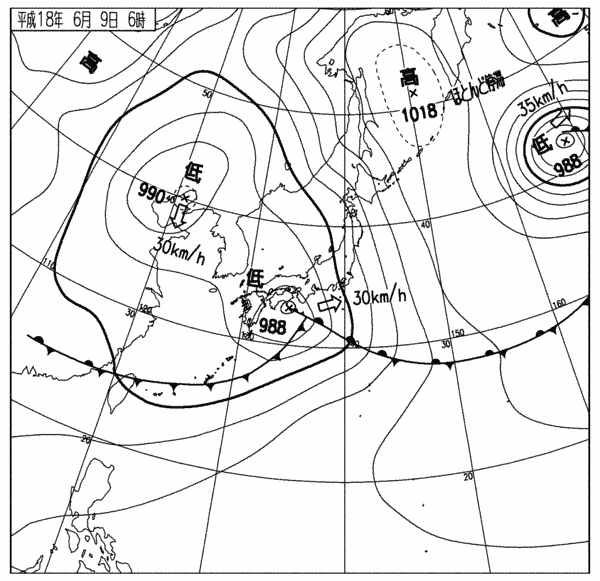 気象庁 - 天気図