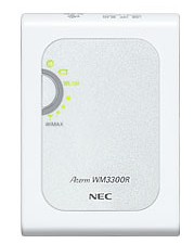 無線LAN内蔵モバイルWiMAXルーター Aterm WM3300R